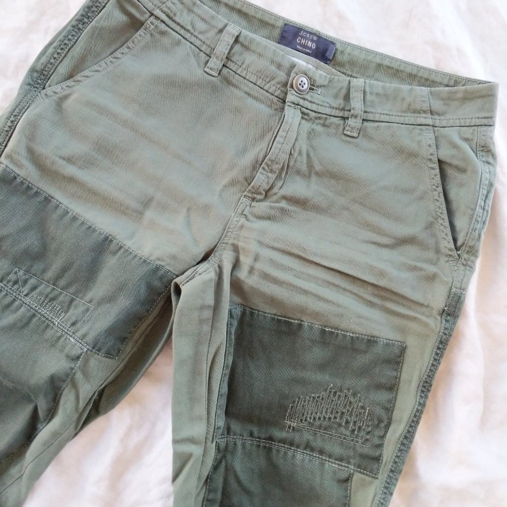 LIKE NEW! J CREW 'Sunday' Patchwork jeans - 26